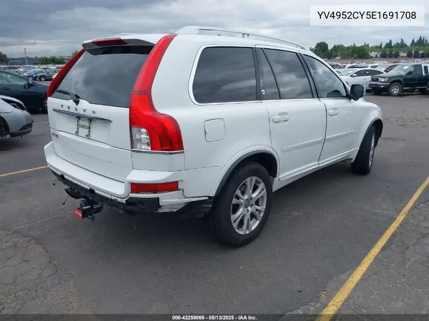 2014 Volvo Xc90 3.2 VIN: YV4952CY5E1691708 Lot: 42258066