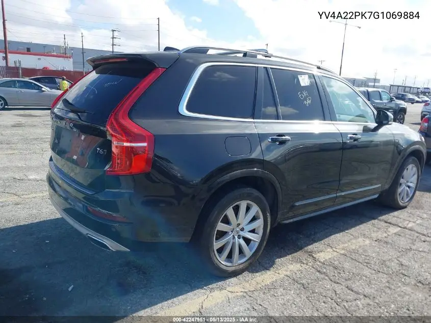 2016 Volvo Xc90 T6 Momentum VIN: YV4A22PK7G1069884 Lot: 42247951