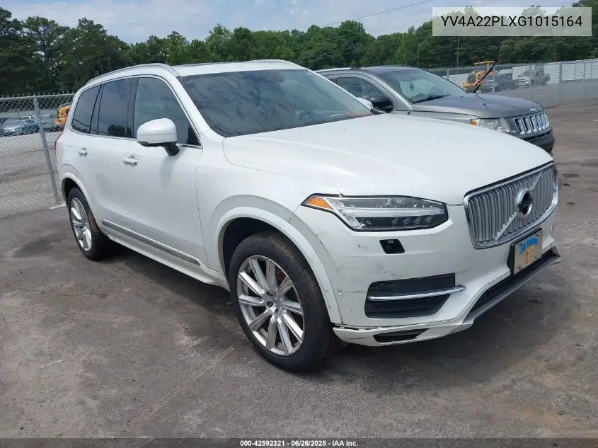2016 Volvo Xc90 T6 Inscription VIN: YV4A22PLXG1015164 Lot: 42592321
