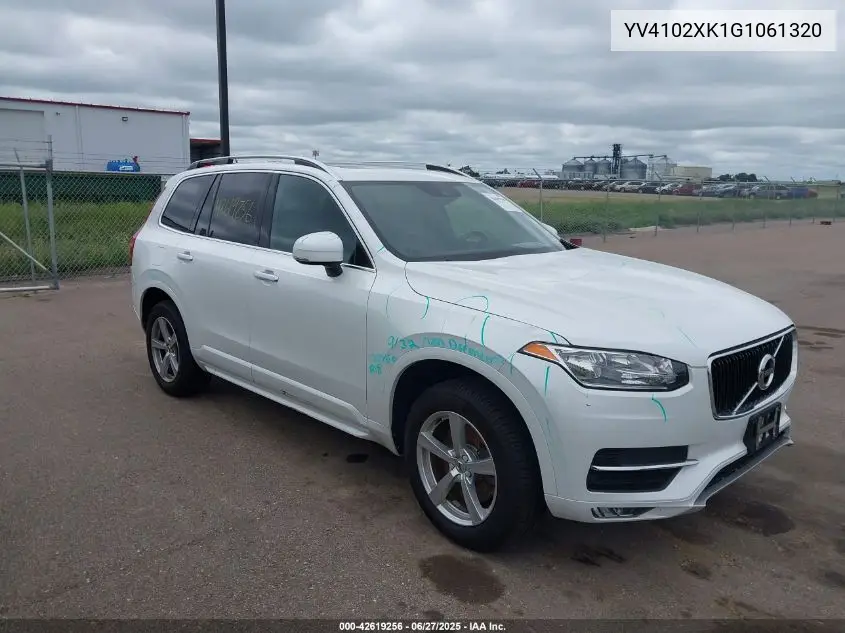 2016 Volvo Xc90 T5 Momentum VIN: YV4102XK1G1061320 Lot: 42619256