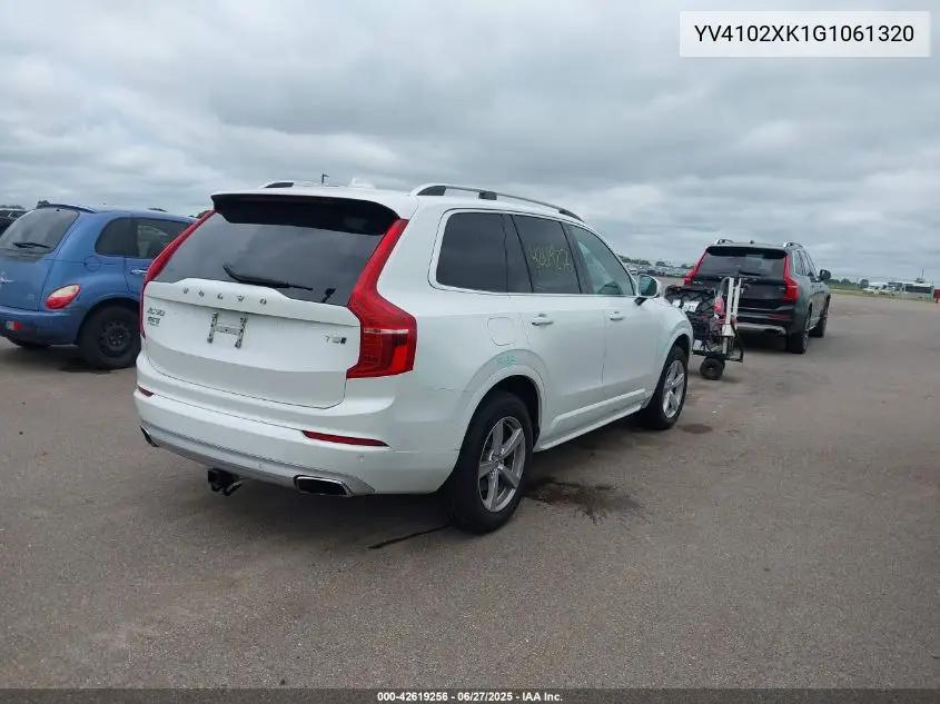 2016 Volvo Xc90 T5 Momentum VIN: YV4102XK1G1061320 Lot: 42619256