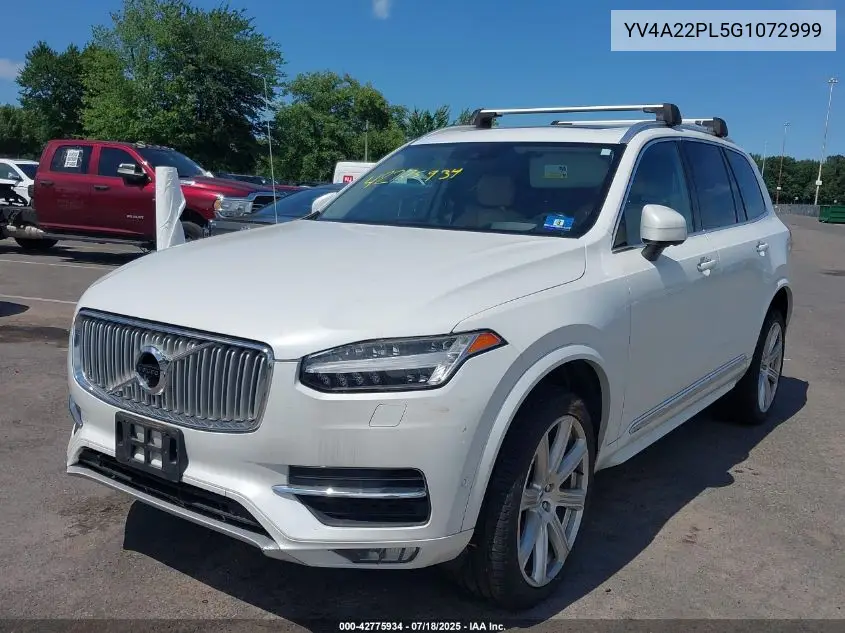 2016 Volvo Xc90 T6 Inscription VIN: YV4A22PL5G1072999 Lot: 42775934
