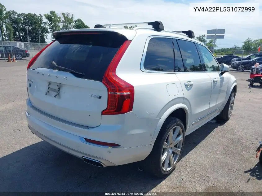 2016 Volvo Xc90 T6 Inscription VIN: YV4A22PL5G1072999 Lot: 42775934