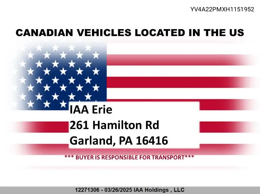 2017 Volvo Xc90 T6 VIN: YV4A22PMXH1151952 Lot: 12271306
