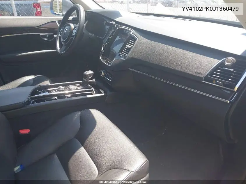 2018 Volvo Xc90 T5 Momentum VIN: YV4102PK0J1360479 Lot: 42646957