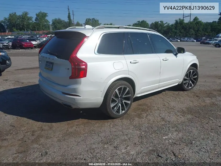 2018 Volvo Xc90 T6 Momentum VIN: YV4A22PK8J1390629 Lot: 42650228
