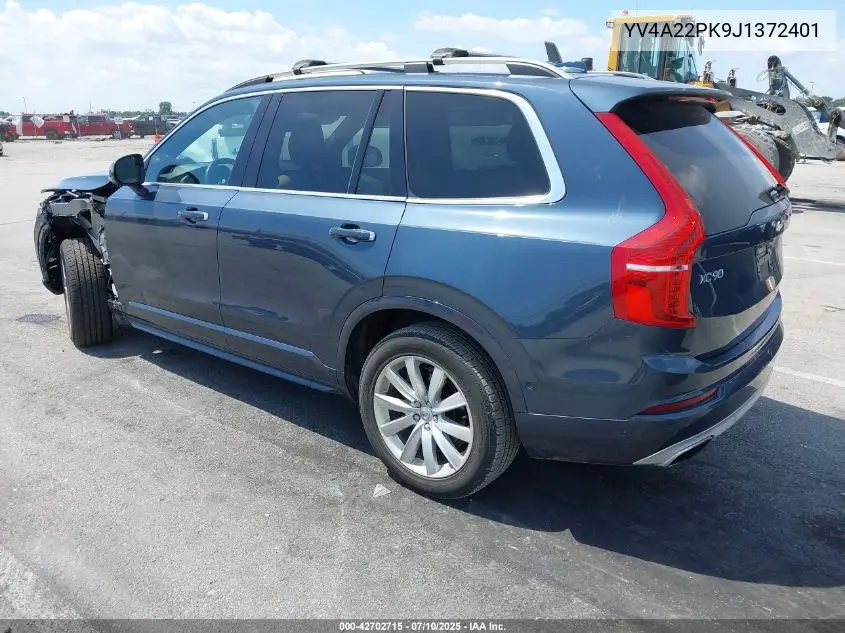 2018 Volvo Xc90 T6 Momentum VIN: YV4A22PK9J1372401 Lot: 42702715