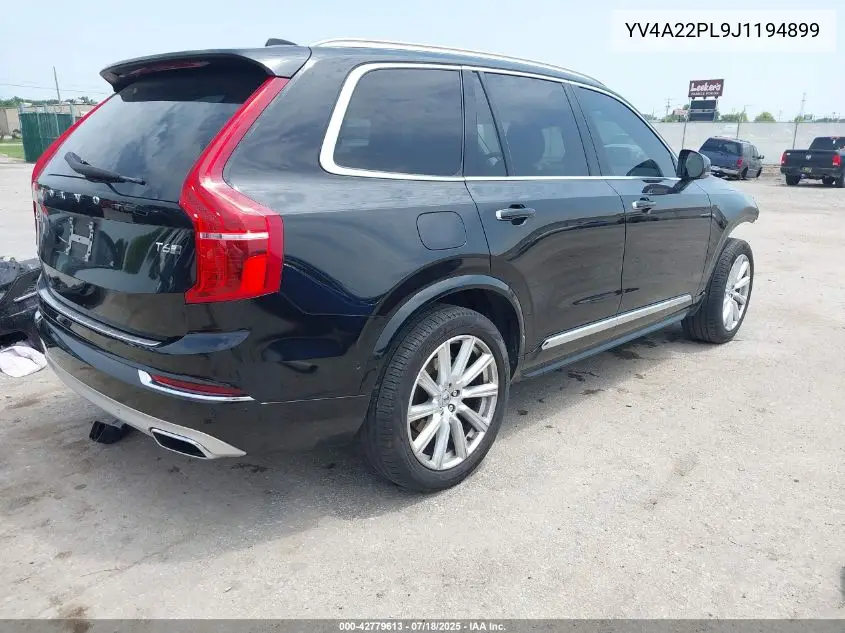 2018 Volvo Xc90 T6 Inscription VIN: YV4A22PL9J1194899 Lot: 42779613