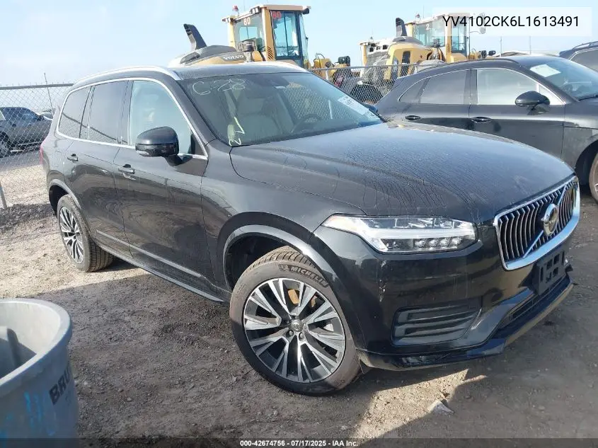 2020 Volvo Xc90 T5 Momentum 7 Passenger VIN: YV4102CK6L1613491 Lot: 42674756