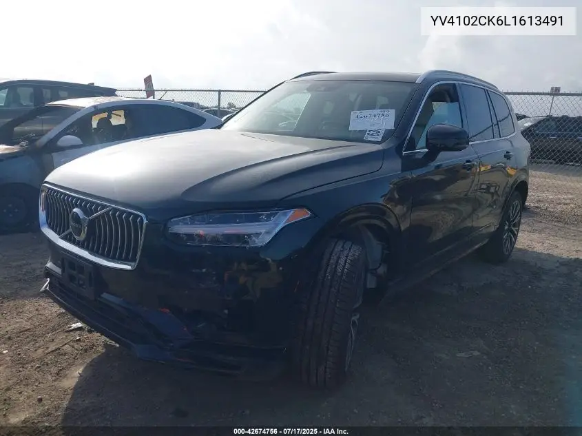 2020 Volvo Xc90 T5 Momentum 7 Passenger VIN: YV4102CK6L1613491 Lot: 42674756