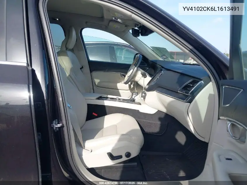 2020 Volvo Xc90 T5 Momentum 7 Passenger VIN: YV4102CK6L1613491 Lot: 42674756