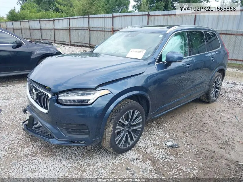 2020 Volvo Xc90 T5 Momentum 7 Passenger VIN: YV4102PK2L1565868 Lot: 42767587