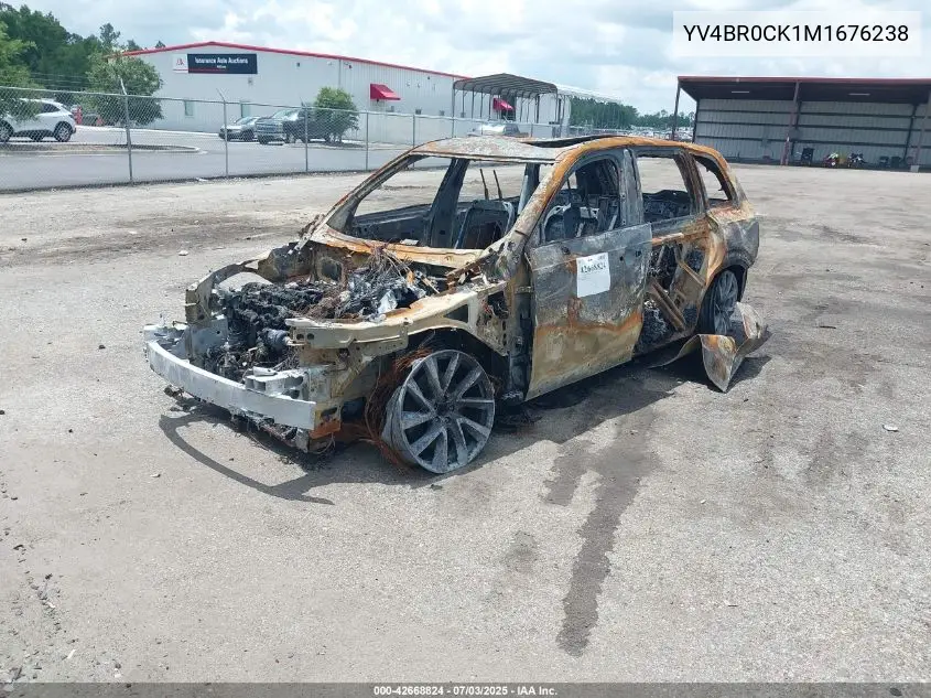 2021 Volvo Xc90 Recharge Plug-In Hybrid T8 Inscription Expression 7 Passenger VIN: YV4BR0CK1M1676238 Lot: 42668824