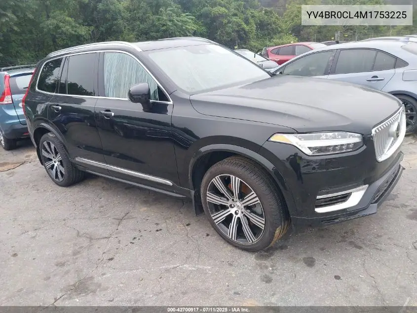 2021 Volvo Xc90 Recharge Plug-In Hybrid T8 Inscription 7 Passenger VIN: YV4BR0CL4M1753225 Lot: 42700917
