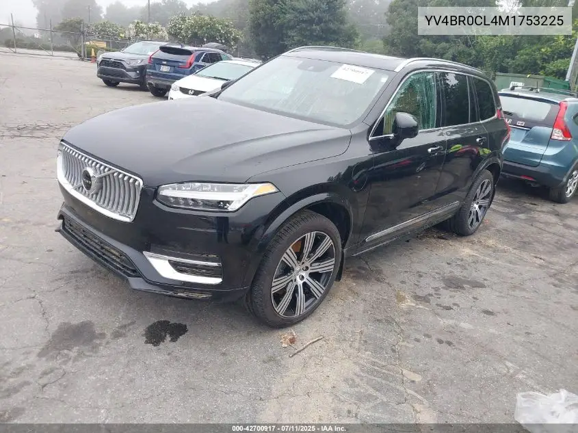 2021 Volvo Xc90 Recharge Plug-In Hybrid T8 Inscription 7 Passenger VIN: YV4BR0CL4M1753225 Lot: 42700917