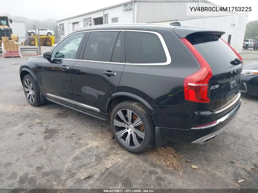 2021 Volvo Xc90 Recharge Plug-In Hybrid T8 Inscription 7 Passenger VIN: YV4BR0CL4M1753225 Lot: 42700917