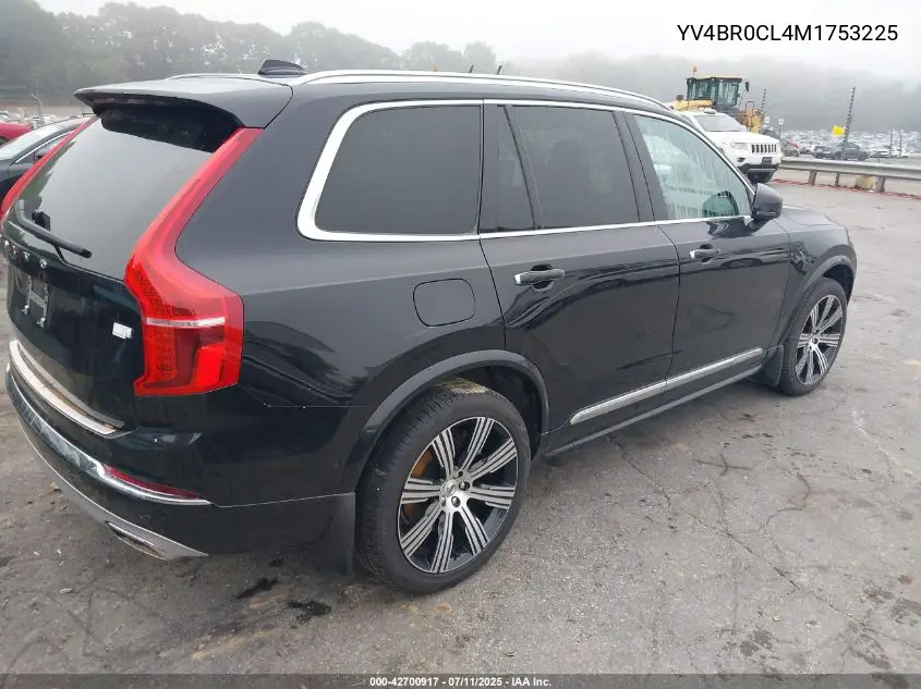 2021 Volvo Xc90 Recharge Plug-In Hybrid T8 Inscription 7 Passenger VIN: YV4BR0CL4M1753225 Lot: 42700917