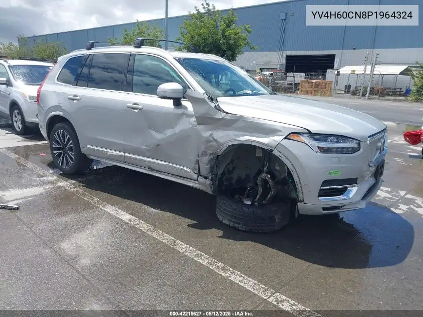 2023 Volvo Xc90 Recharge Plug-In Hybrid T8 Plus Bright Theme 7-Seater VIN: YV4H60CN8P1964324 Lot: 42215627