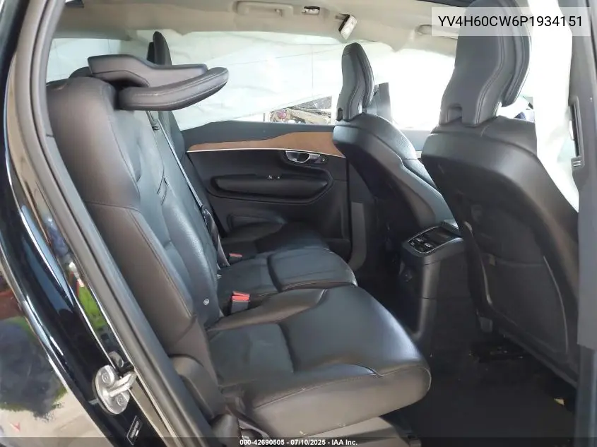 2023 Volvo Xc90 T8 Plus Dark Theme 7-Seater VIN: YV4H60CW6P1934151 Lot: 42690505