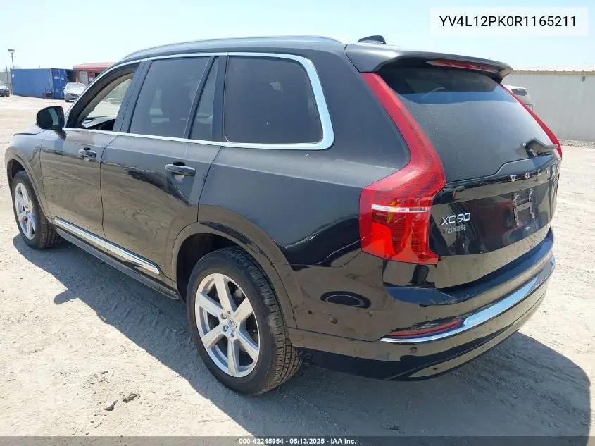 2024 Volvo Xc90 B5 Core Bright Theme VIN: YV4L12PK0R1165211 Lot: 42245954