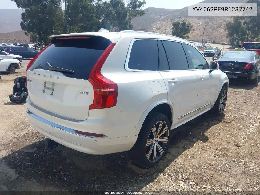 2024 Volvo Xc90 B6 Ultimate Bright Theme 7-Seater VIN: YV4062PF9R1237742 Lot: 42588291