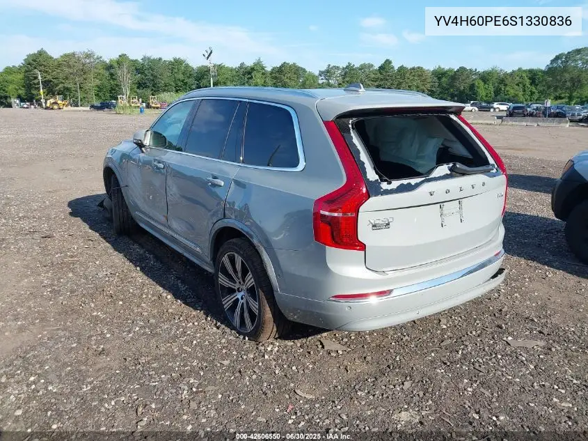 2025 Volvo Xc90 Plug-In Hybrid T8 Plus 7-Seater VIN: YV4H60PE6S1330836 Lot: 42606550