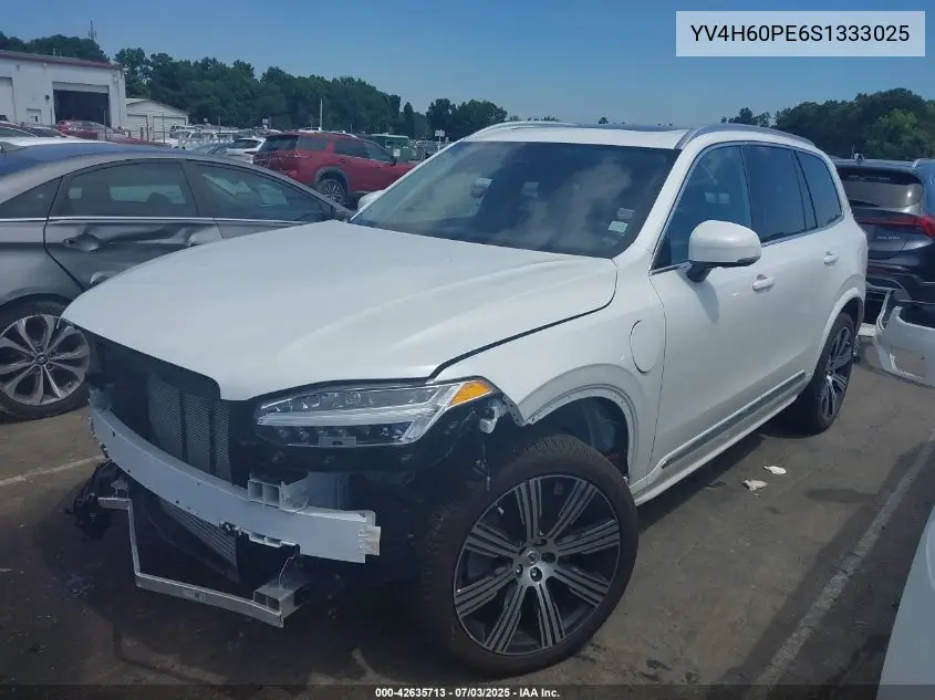 2025 Volvo Xc90 Plug-In Hybrid T8 Plus 7-Seater VIN: YV4H60PE6S1333025 Lot: 42635713