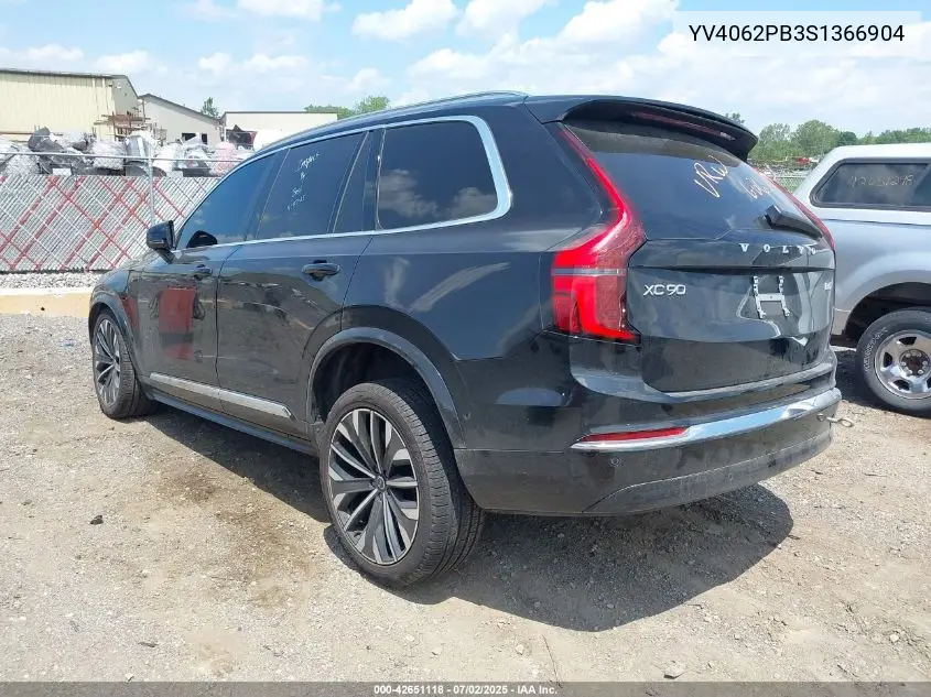 2025 Volvo Xc90 B6 Plus 7-Seater VIN: YV4062PB3S1366904 Lot: 42651118